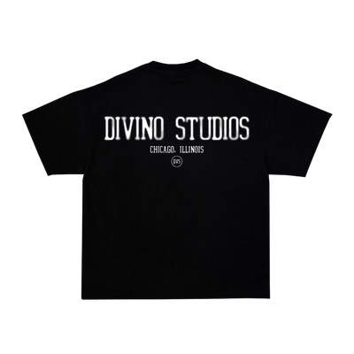 BLACK DIVINO STUDIOS TEE (DOTTED)