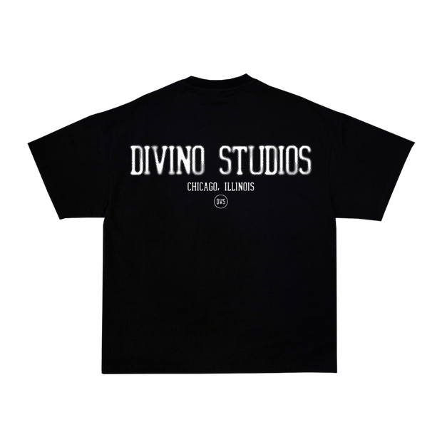 BLACK DIVINO STUDIOS TEE (DOTTED)