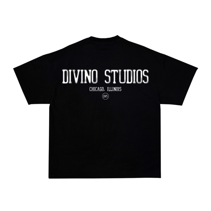 BLACK DIVINO STUDIOS TEE (DOTTED)