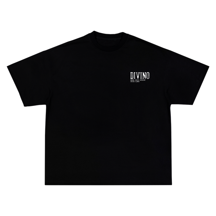 BLACK DIVINO STUDIOS TEE (DOTTED)