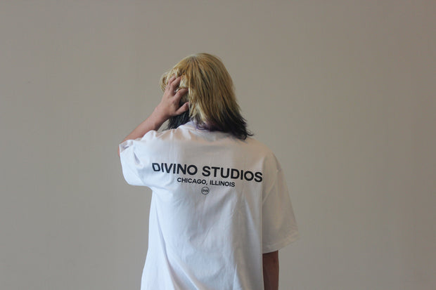 WHITE DIVINO STUDIOS TEE