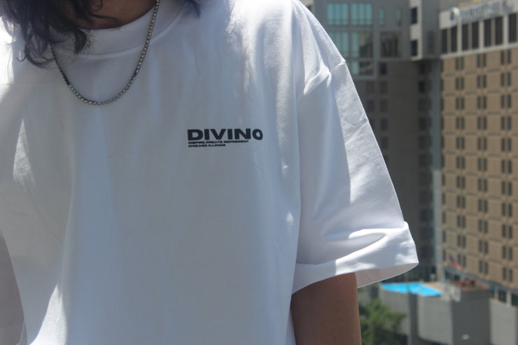 WHITE DIVINO STUDIOS TEE