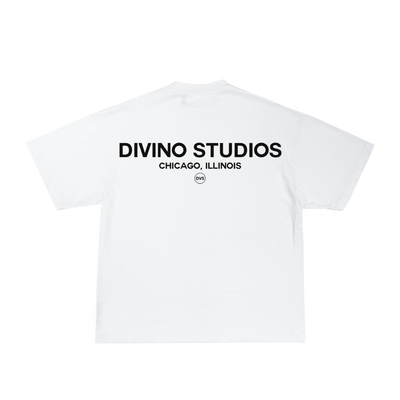 WHITE DIVINO STUDIOS TEE