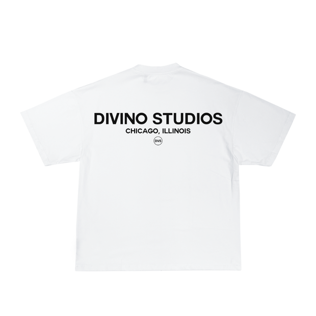 WHITE DIVINO STUDIOS TEE