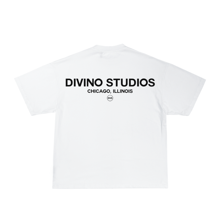 WHITE DIVINO STUDIOS TEE